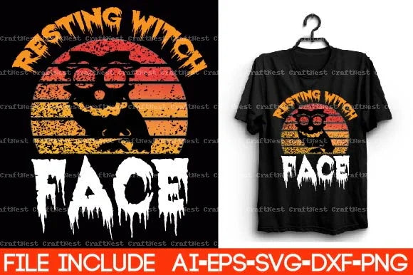 Halloween T-Shirt SVG Bundle 1 - CraftNest - Digital Crafting and Art
