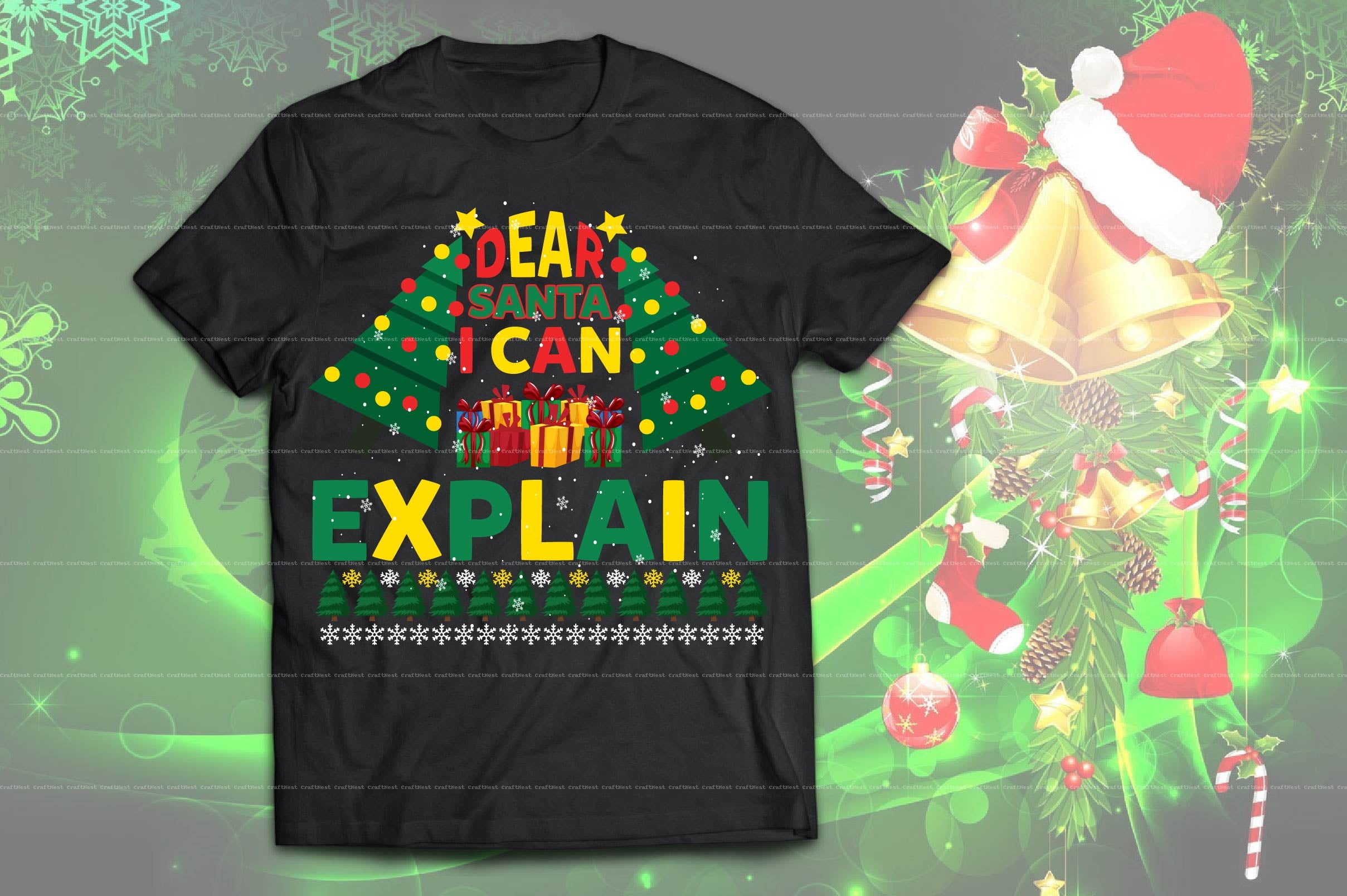 Christmas T-Shirt Design SVG Bundle 11