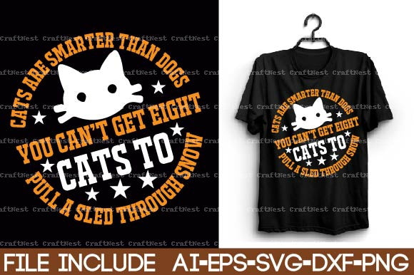 Cat T-Shirt SVG Bundle