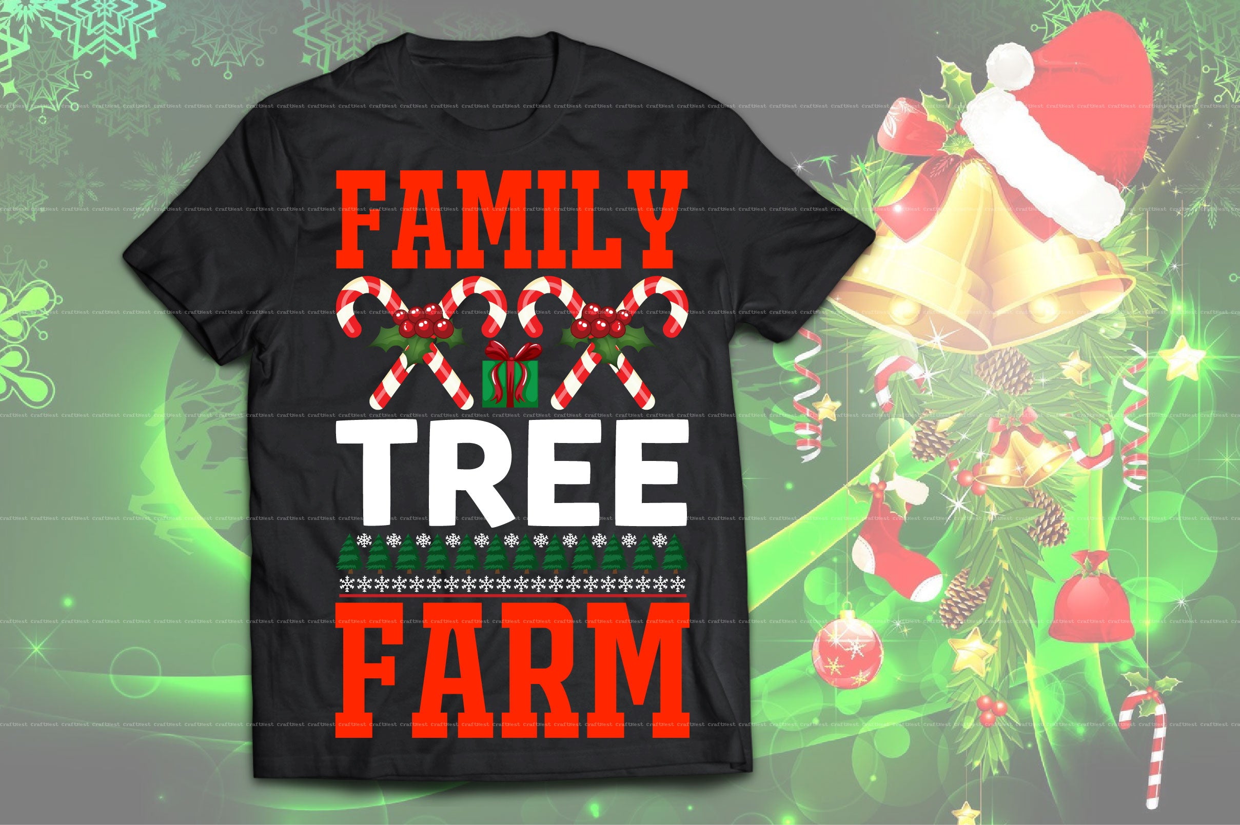 Christmas T-Shirt Design SVG Bundle 10