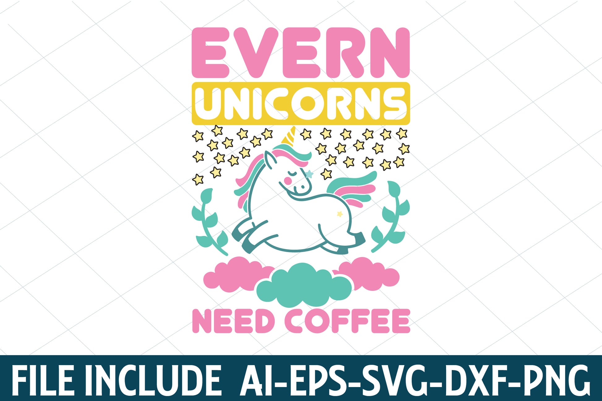 Unicorn T-Shirt Bundle 1 - CraftNest - Digital Crafting and Art