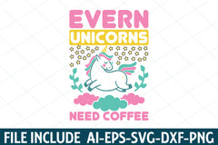 Unicorn T-Shirt Bundle 1 - CraftNest - Digital Crafting and Art
