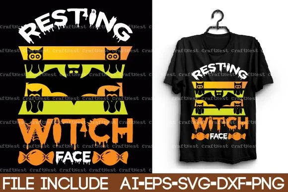 Halloween T-Shirt SVG Bundle 3 - CraftNest - Digital Crafting and Art