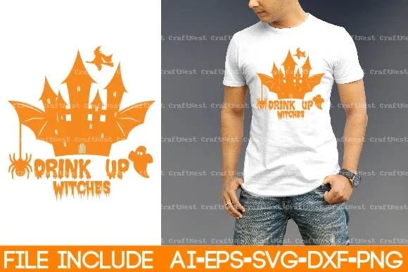 Halloween T-Shirt SVG Bundle 2 - CraftNest - Digital Crafting and Art