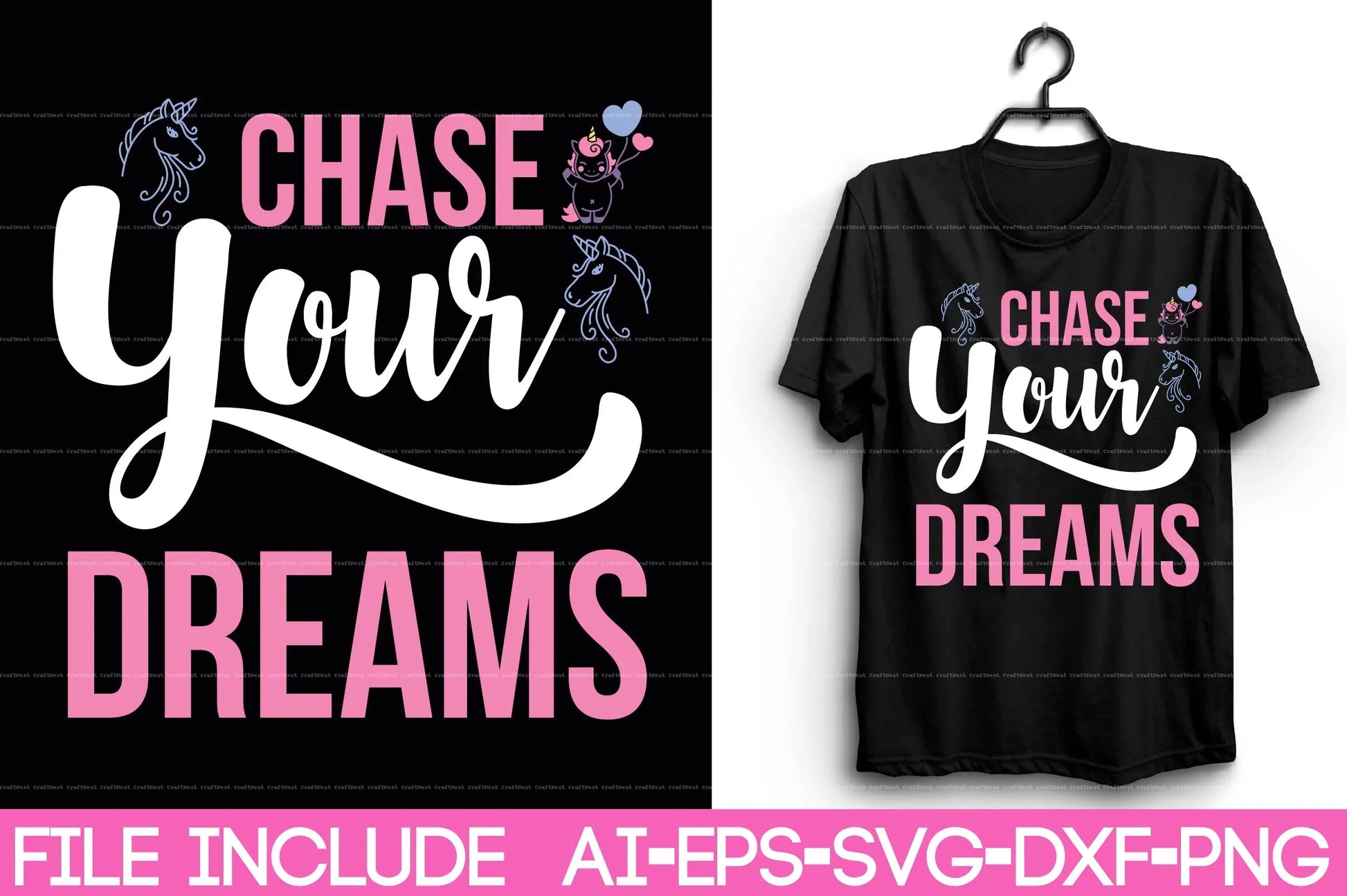 Unicorn T-Shirt Design SVG Bundle 2 - CraftNest - Digital Crafting and Art