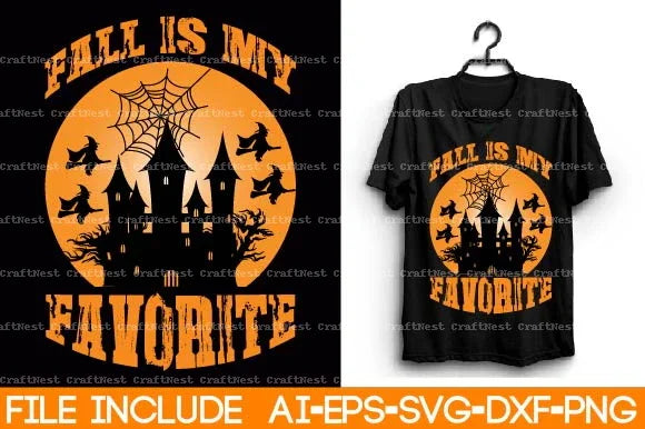 Halloween T-Shirt SVG Bundle 5 - CraftNest - Digital Crafting and Art