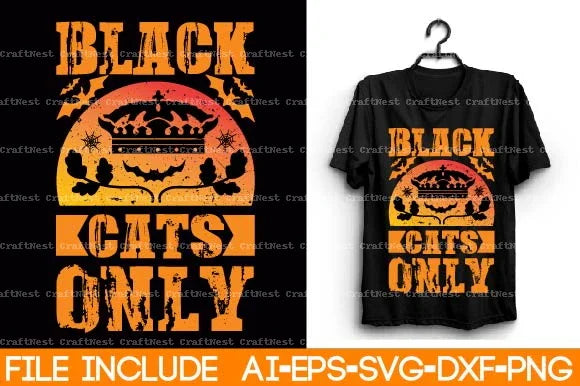 Halloween T-Shirt SVG Bundle 5 - CraftNest - Digital Crafting and Art