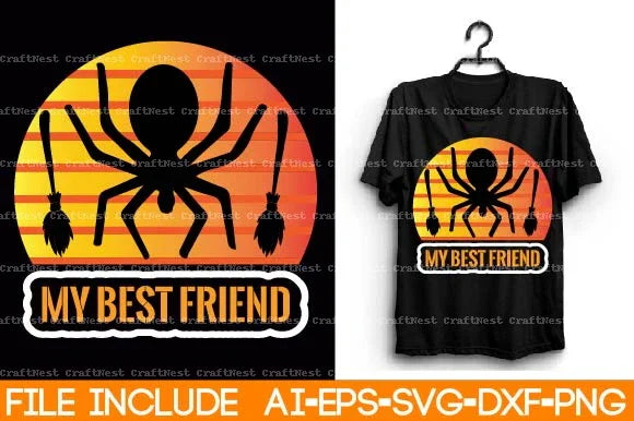 Halloween T-Shirt SVG Bundle - CraftNest - Digital Crafting and Art
