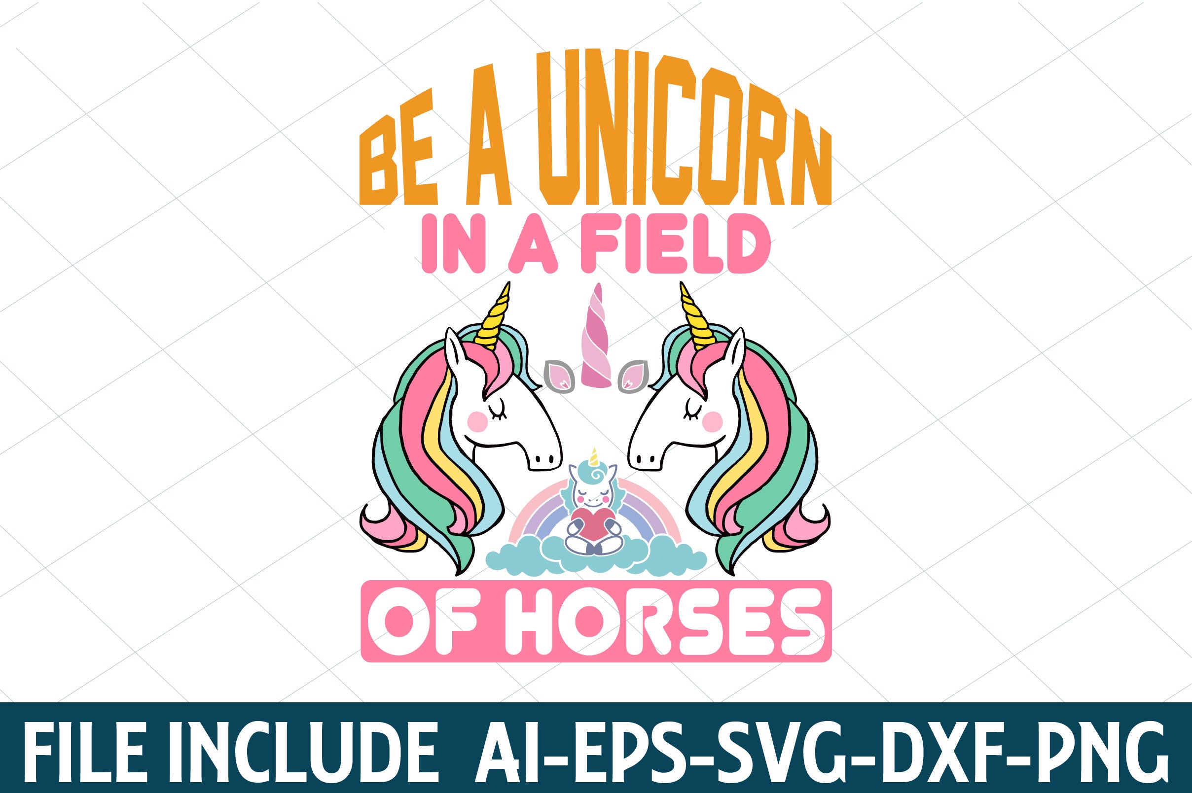 Unicorn T-Shirt Bundle 1 - CraftNest - Digital Crafting and Art