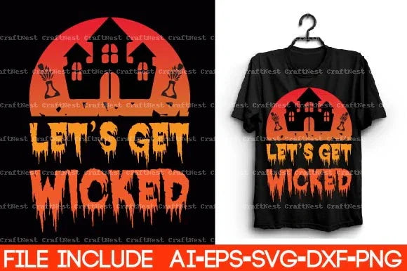Halloween T-Shirt SVG Bundle 1 - CraftNest - Digital Crafting and Art