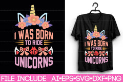 Unicorn T-Shirt Design SVG Bundle 2 - CraftNest - Digital Crafting and Art