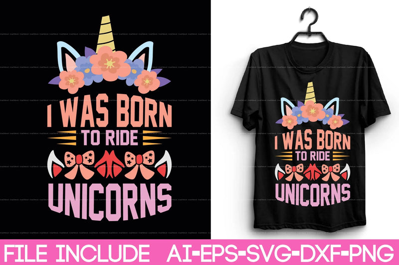 Unicorn T-Shirt Design SVG Bundle 2 - CraftNest - Digital Crafting and Art