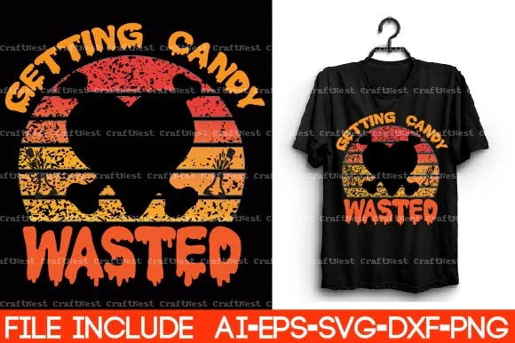 Halloween T-Shirt SVG Bundle 1 - CraftNest - Digital Crafting and Art