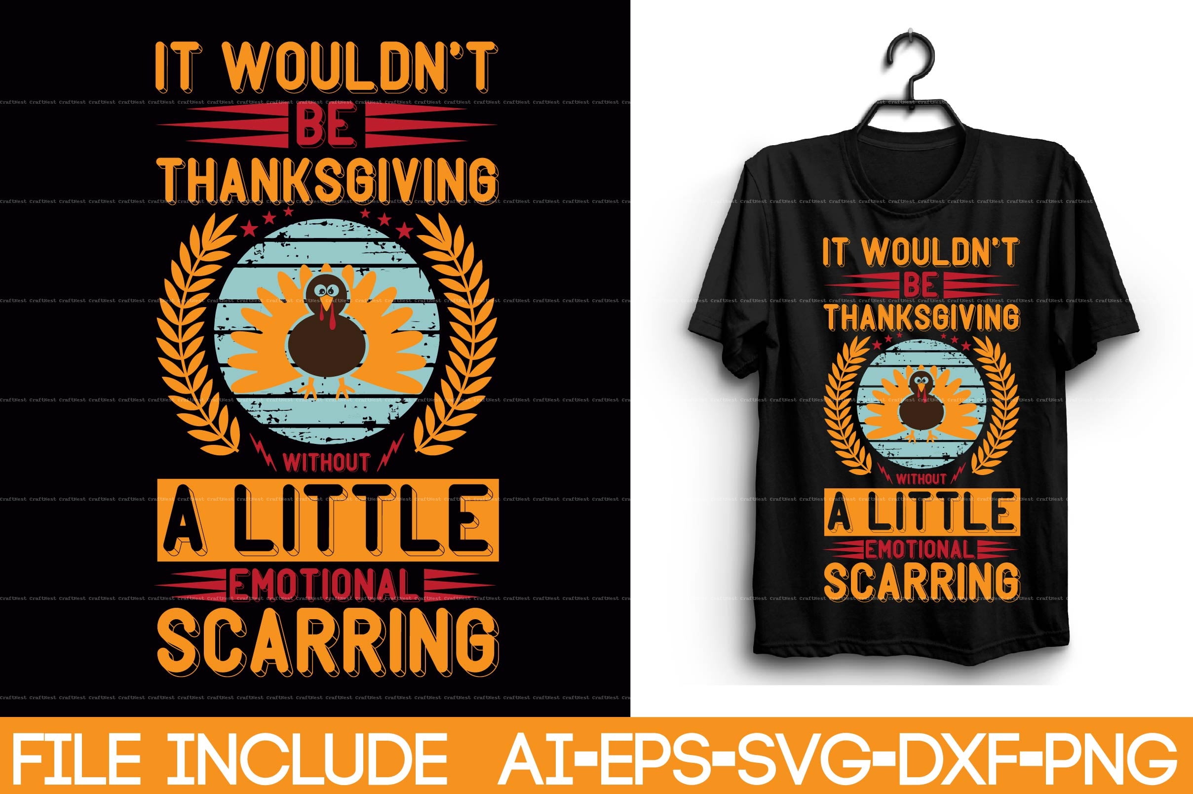 Thanksgiving T-Shirt SVG Bundle