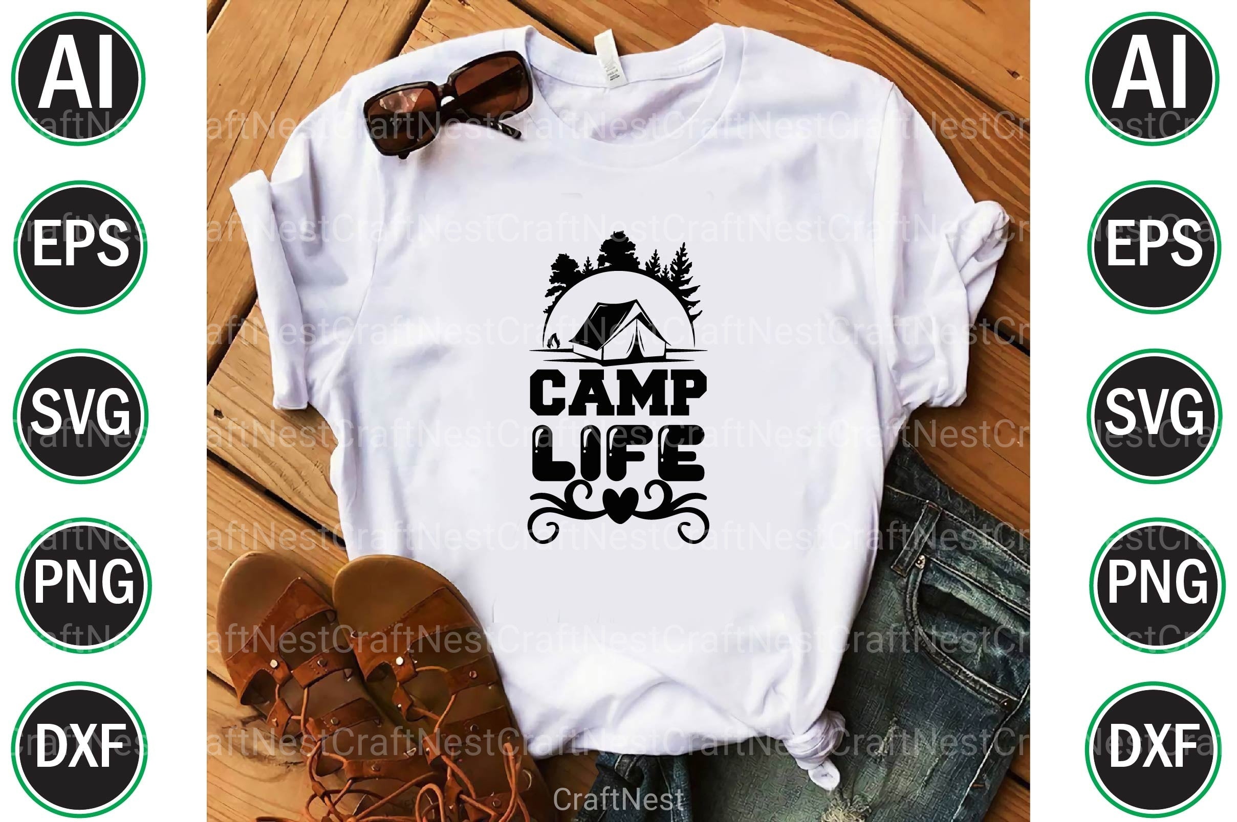 Campig Bundle - CraftNest - Digital Crafting and Art