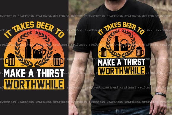 Beer T-Shirt Design SVG Bundle 2