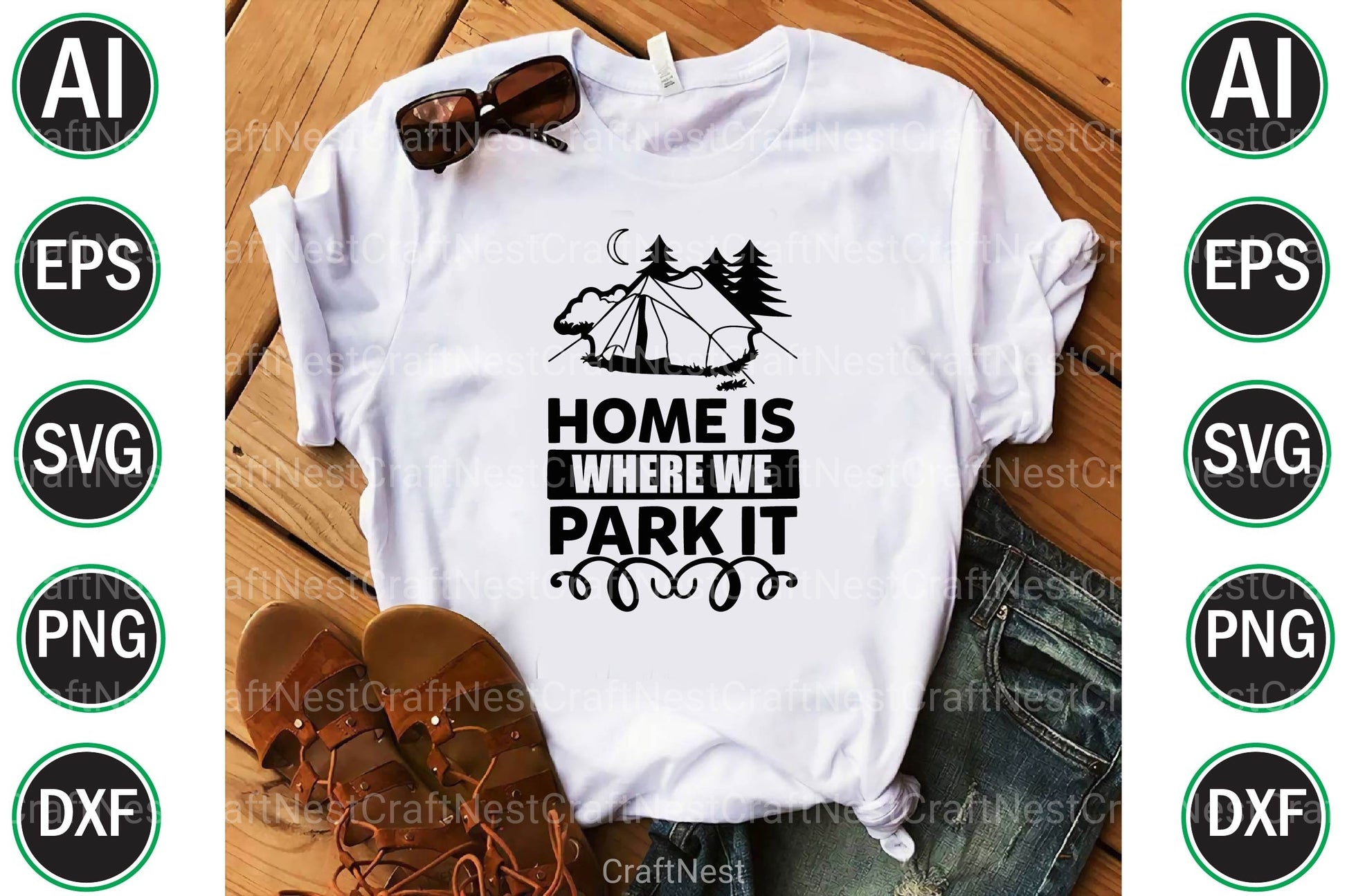 Campig Bundle - CraftNest - Digital Crafting and Art