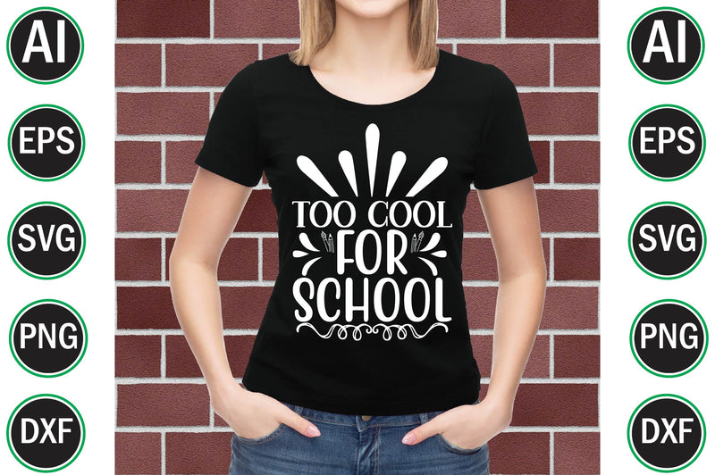 School SVG Bundle 6 - CraftNest - Digital Crafting and Art