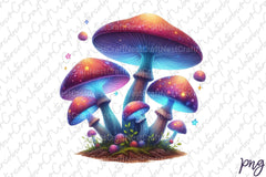 Mushrooms Clipart Bundle 3 - CraftNest - Digital Crafting and Art