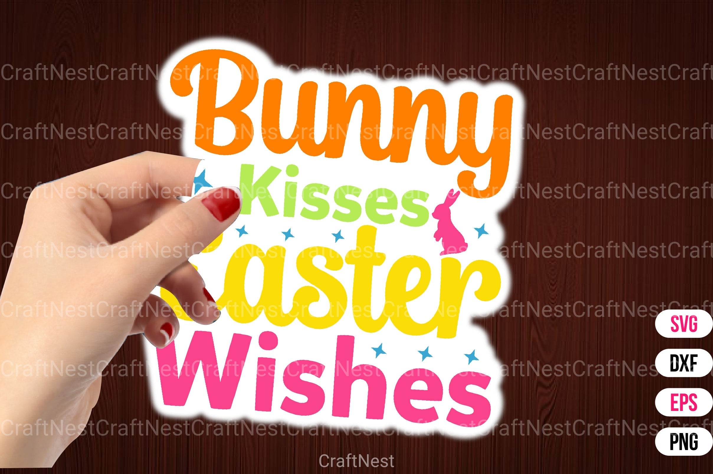 Easter Stickers Design Bundle 77 - CraftNest - Digital Crafting and Art