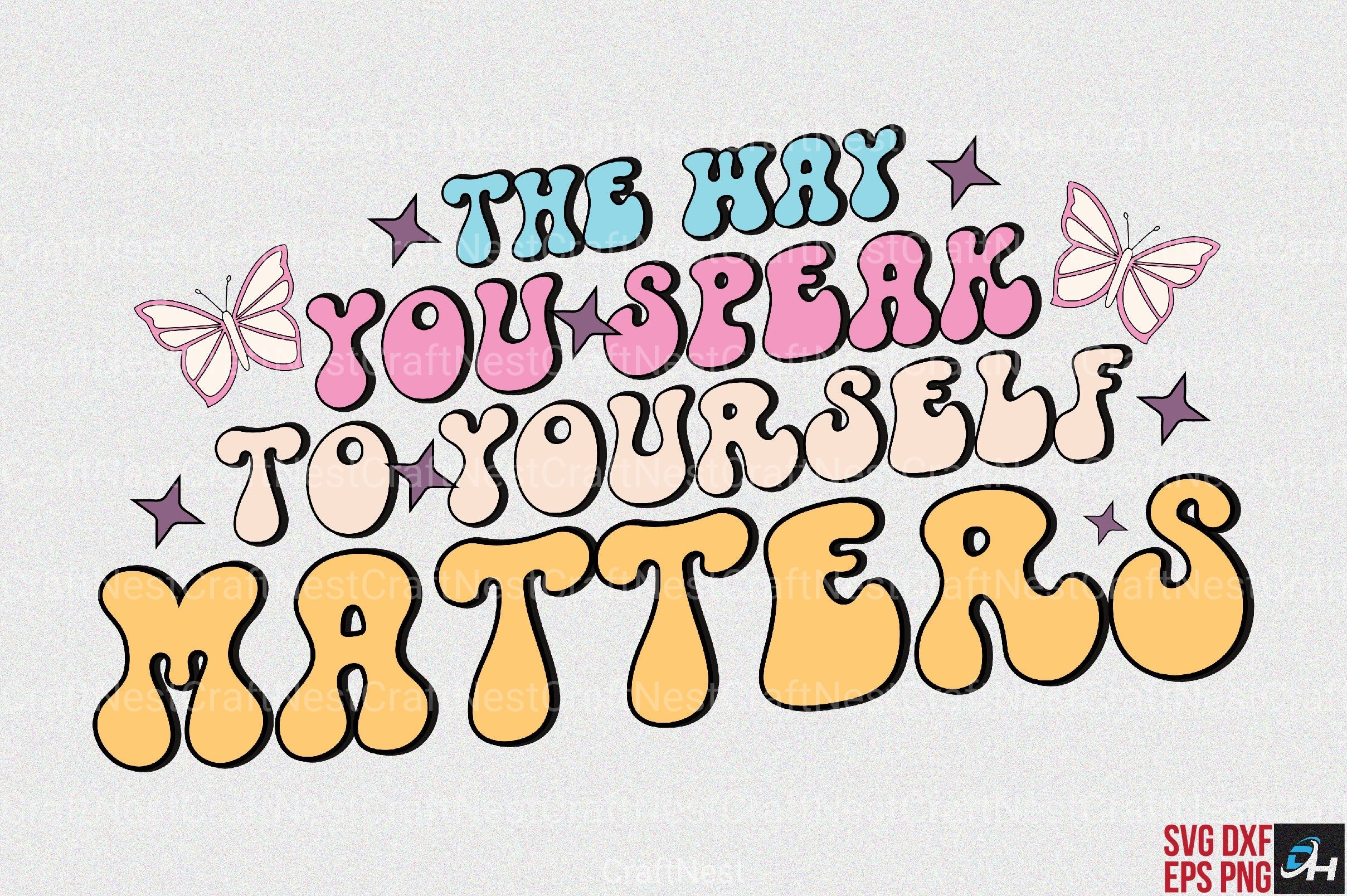 Retro Flower Quotes Bundle - CraftNest - Digital Crafting and Art