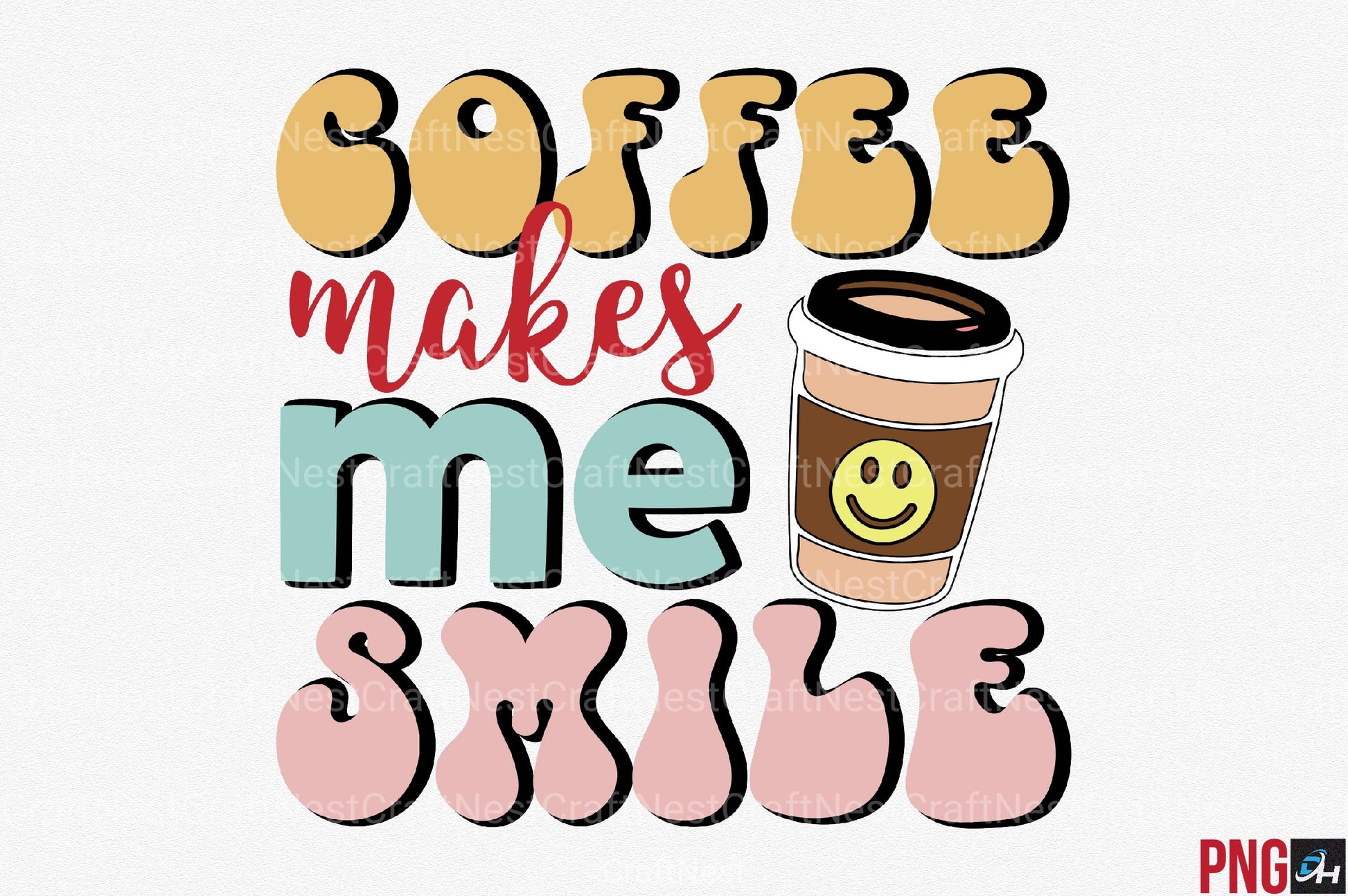 Retro Coffee Clipart Bundle - CraftNest - Digital Crafting and Art