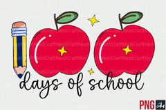 100 Days of School Clipart Bundle - CraftNest - Digital Crafting and Art