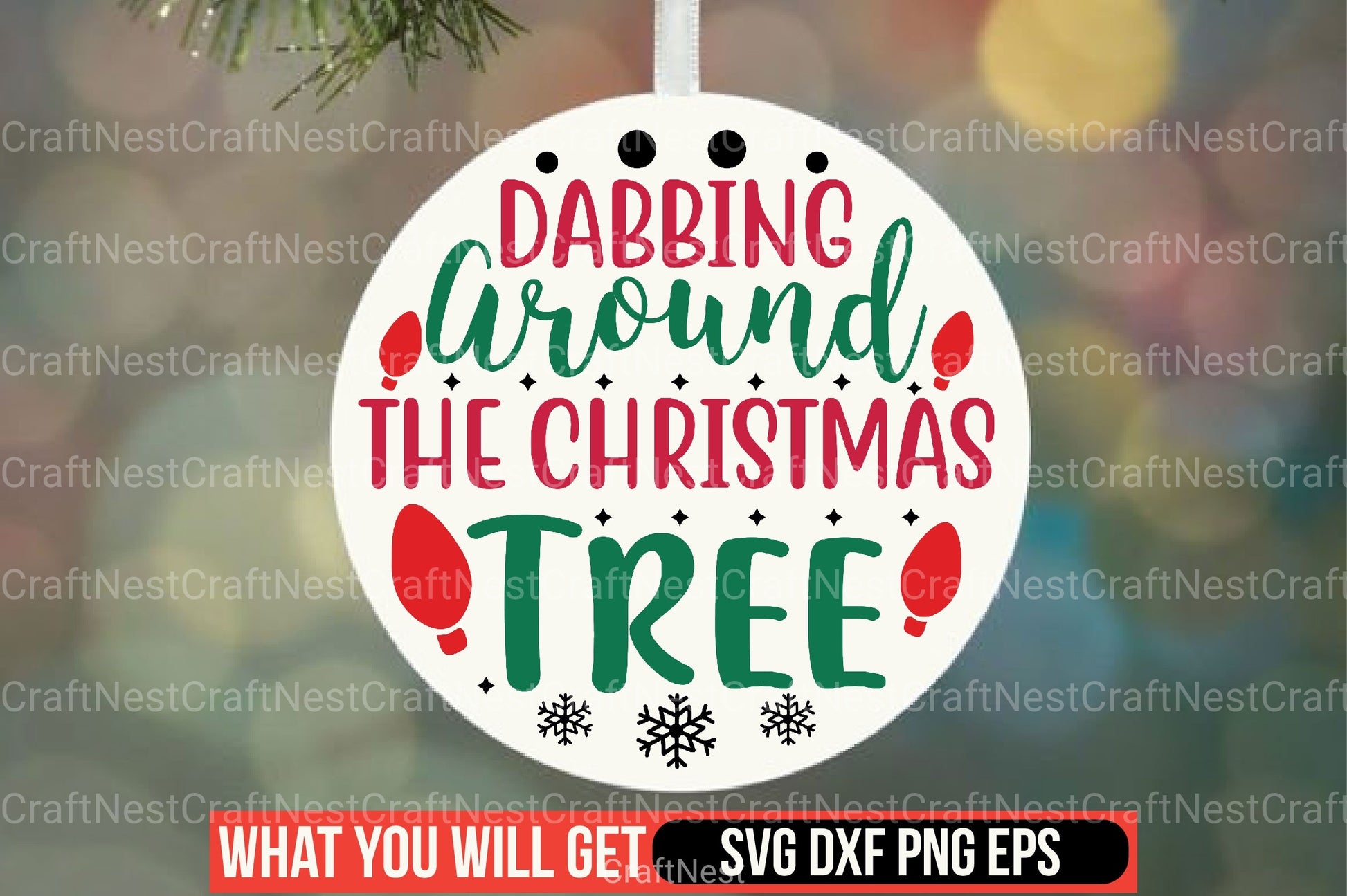 Christmas Ornaments Bundle 55 - CraftNest - Digital Crafting and Art