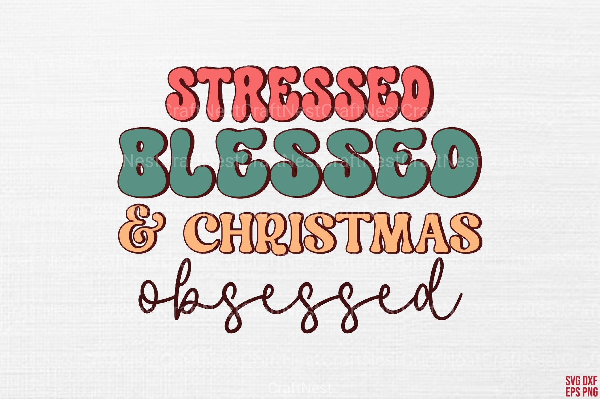 Christmas Retro Bundle5 Bundle - CraftNest - Digital Crafting and Art