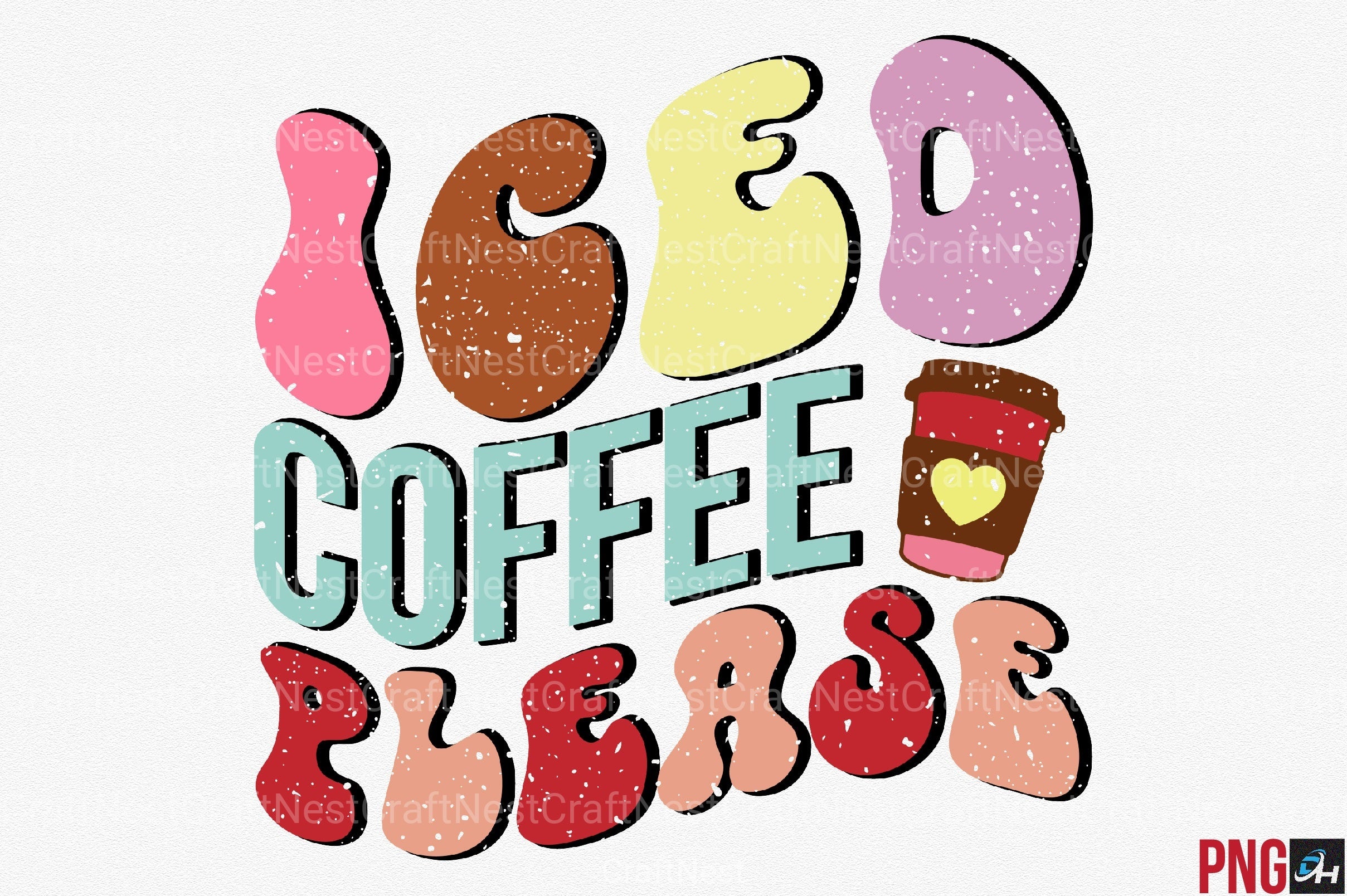 Retro Coffee Clipart Bundle - CraftNest - Digital Crafting and Art