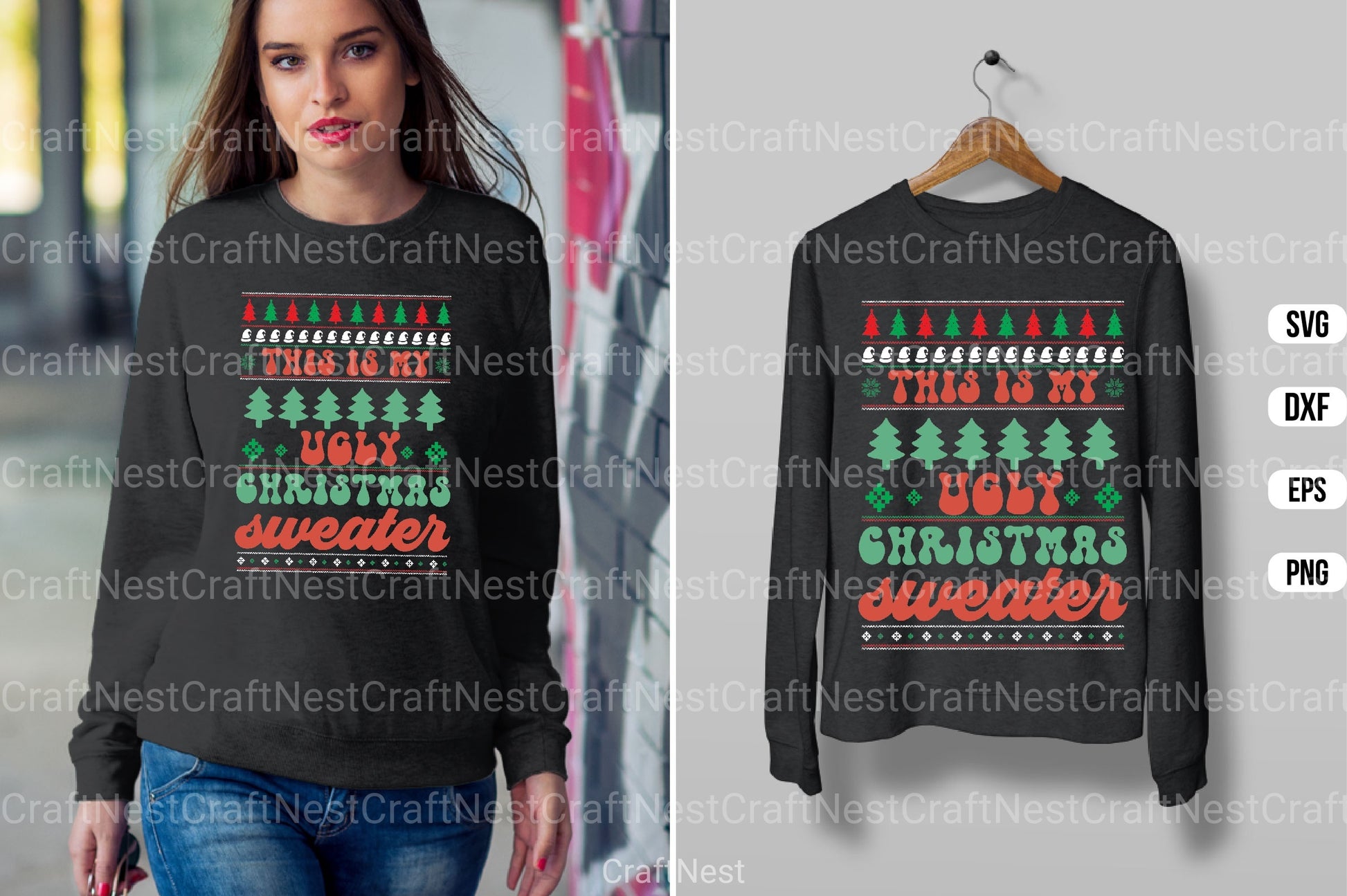 Retro Ugly Sweater Bundle - CraftNest - Digital Crafting and Art