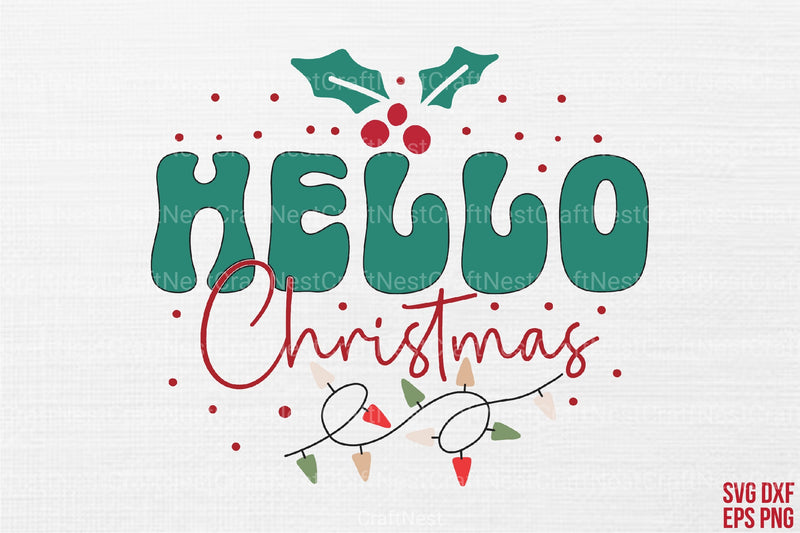 Retro Christmas SVG Bundle - CraftNest - Digital Crafting and Art