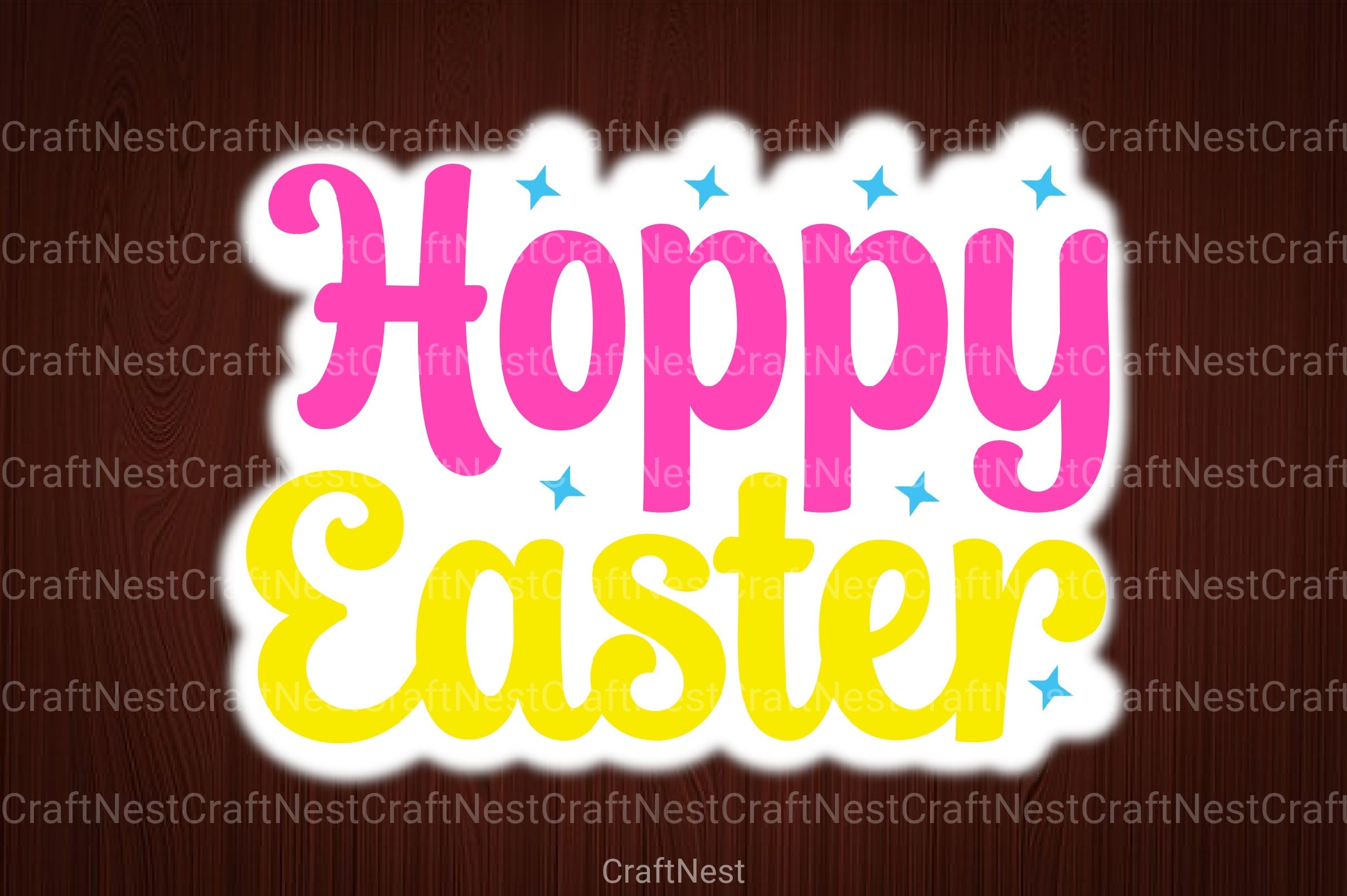 Easter Stickers Design Bundle 77 - CraftNest - Digital Crafting and Art