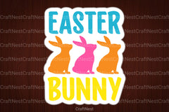 Easter Stickers Design Bundle 77 - CraftNest - Digital Crafting and Art