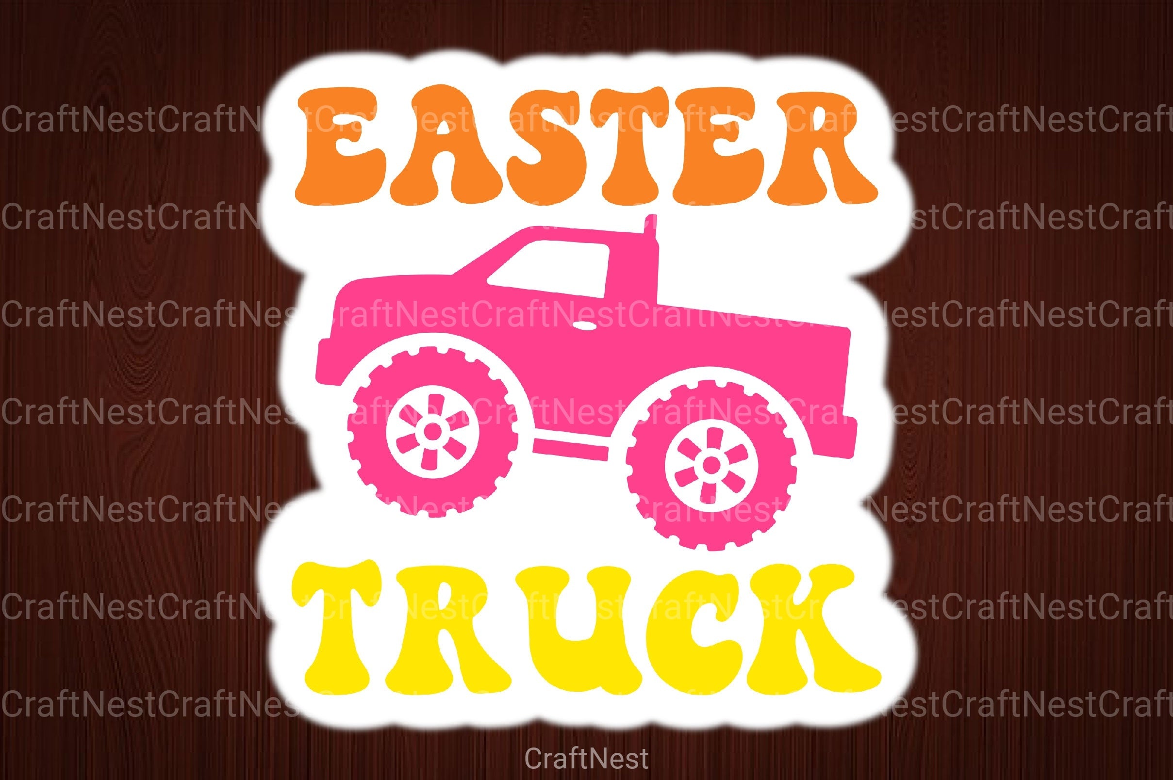 Easter Stickers Design Bundle 77 - CraftNest - Digital Crafting and Art