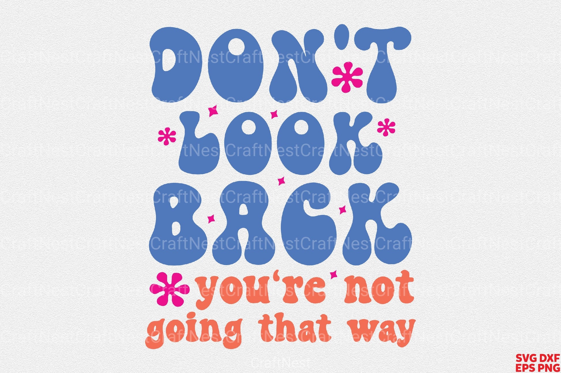 Inspirational Quotes Retro Bundle - CraftNest - Digital Crafting and Art