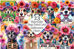 Dog Tarot Card Clipart Bundle - CraftNest - Digital Crafting and Art