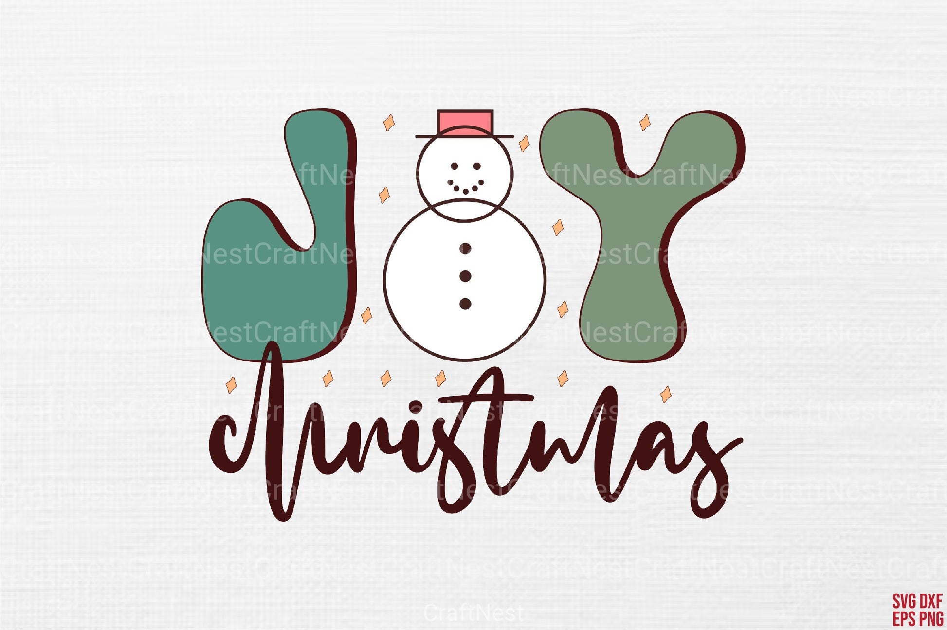 Christmas Retro Bundle5 Bundle - CraftNest - Digital Crafting and Art