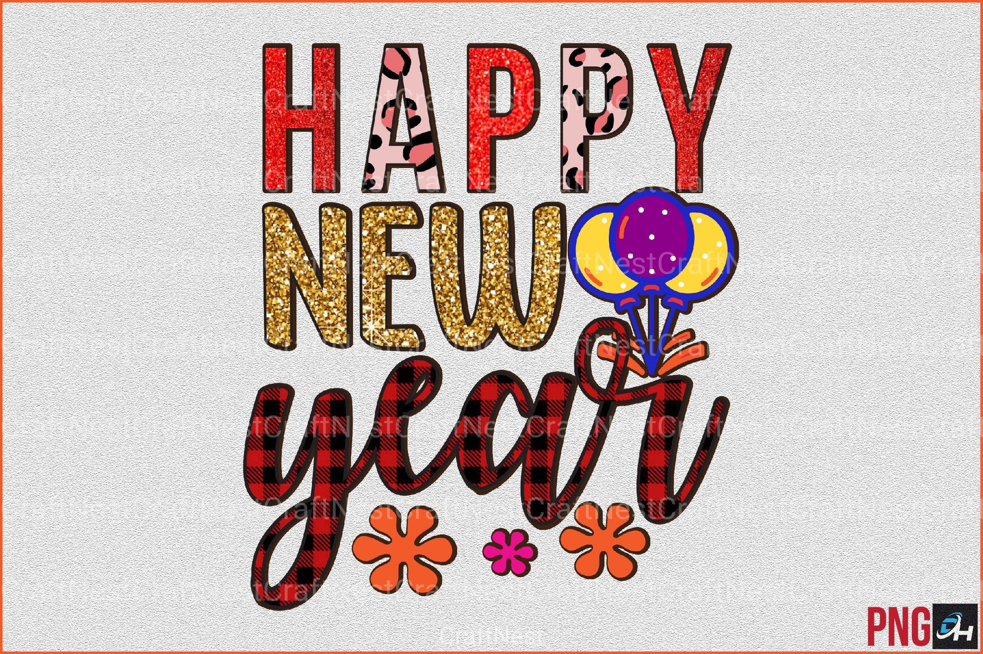 New Year Clipart Bundle 99 - CraftNest - Digital Crafting and Art