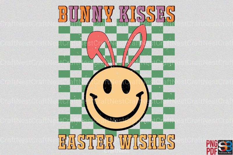 Retro Easter Clipart Bundle 8 - CraftNest - Digital Crafting and Art