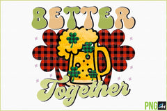 Retro St. Patrick's Day Clipart Bundle - CraftNest - Digital Crafting and Art