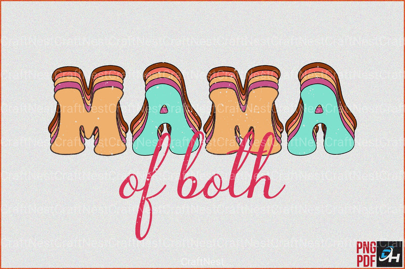 Retro Mama Clipart Bundle 4 - CraftNest - Digital Crafting and Art