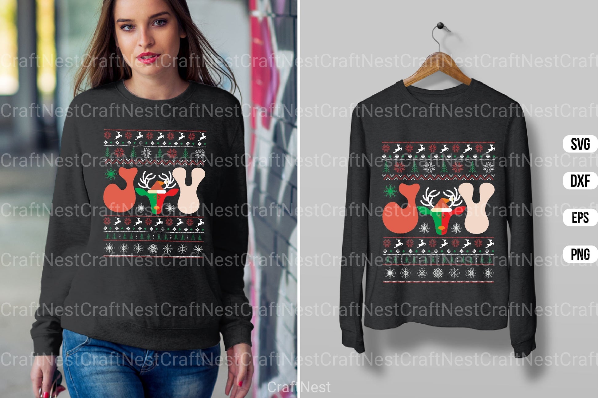 Retro Ugly Sweater Bundle - CraftNest - Digital Crafting and Art