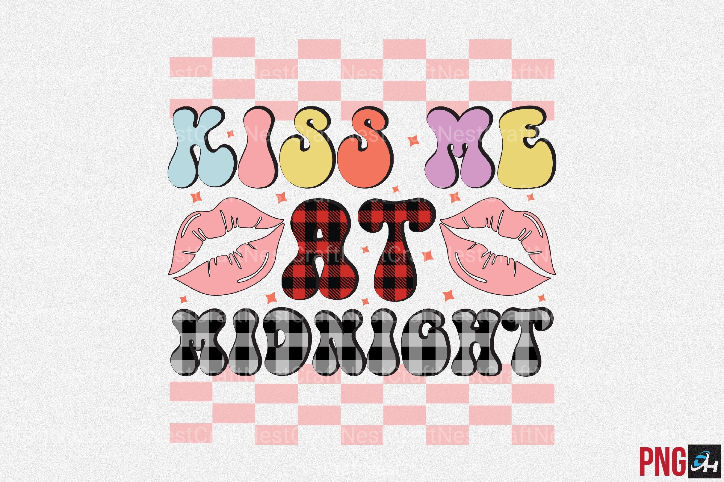 New Year Retro Clipart Bundle - CraftNest - Digital Crafting and Art