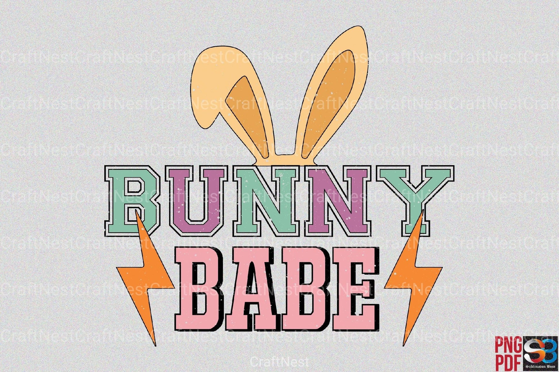 Retro Easter Clipart Bundle 8 - CraftNest - Digital Crafting and Art