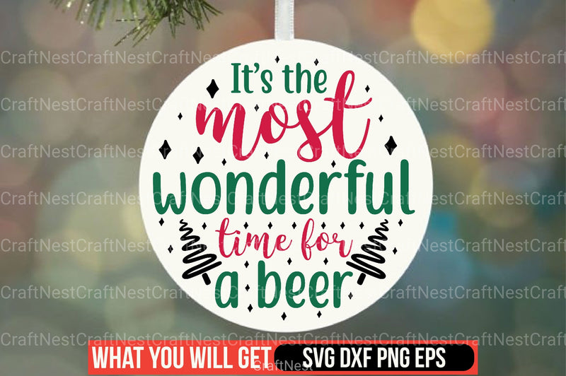 Christmas Ornaments Bundle 55 - CraftNest - Digital Crafting and Art