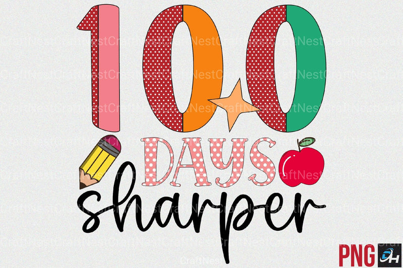 100 Days of School Clipart Bundle - CraftNest - Digital Crafting and Art