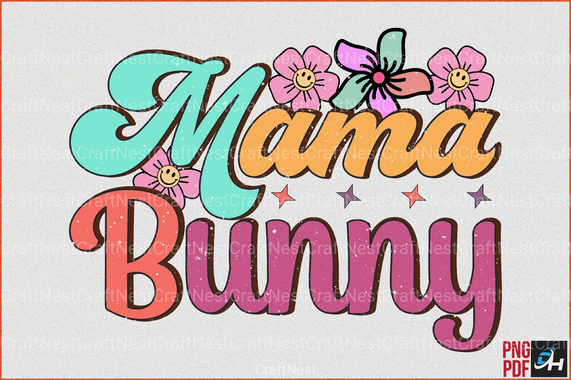 Retro Mama Clipart Bundle 4 - CraftNest - Digital Crafting and Art