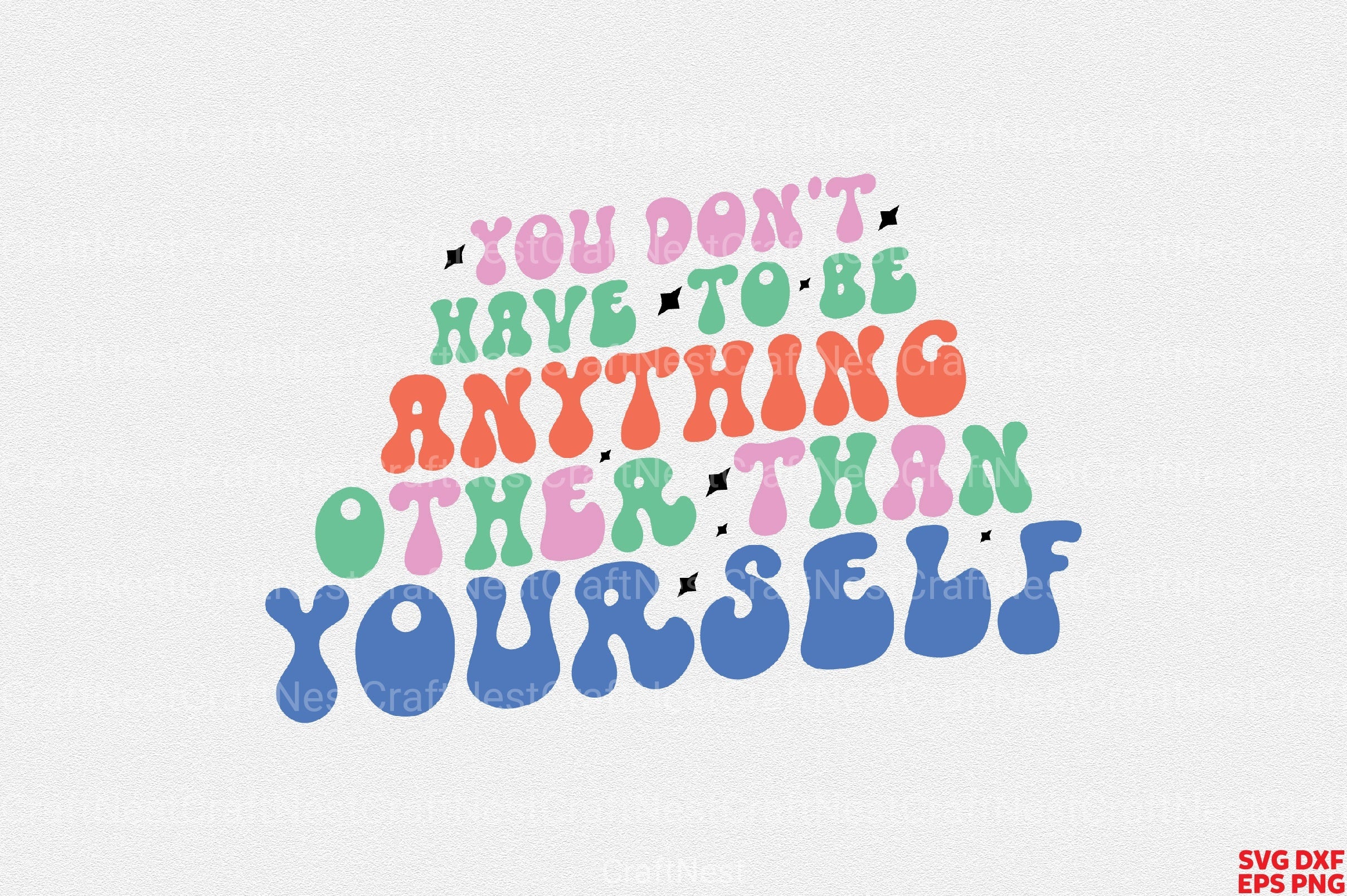 Inspirational Quotes Retro Bundle - CraftNest - Digital Crafting and Art