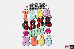 New Year Retro Clipart Bundle - CraftNest - Digital Crafting and Art